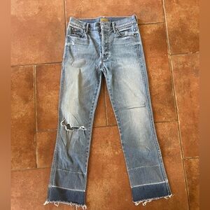 Cropped Mother Jeans